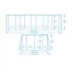 Piscina cu cadru otel Comfort Jet 610 x 366 x 122 cm cu accesorii Piscina cu cadru otel Comfort Jet 610 x 366 x 122 cm cu accesorii